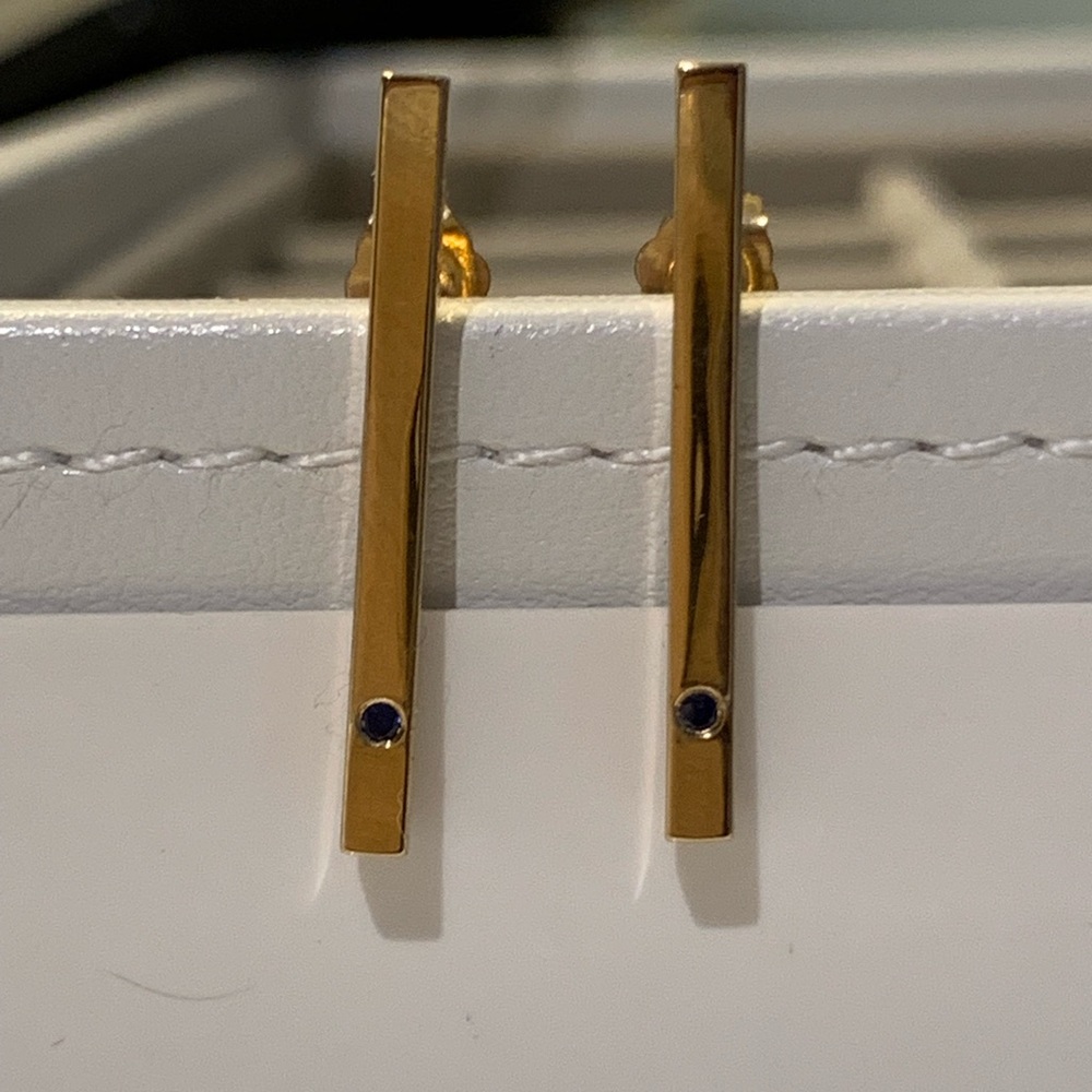 Gold Izaskun Zabala earrings